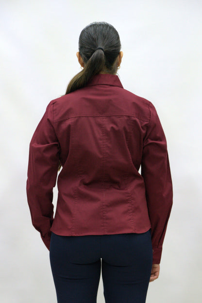 Blusa Manga Larga Modelo - 100 Tinta