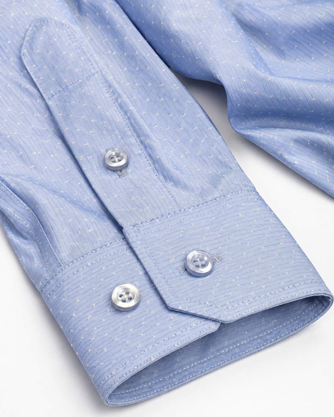 Camisa Hombre Moda Juvenil M619 Azul Manga Larga