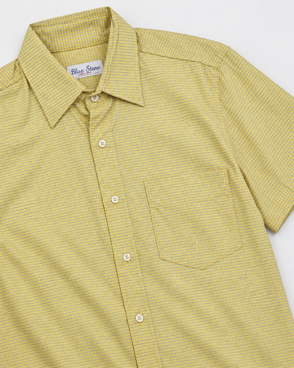 Camisa Hombre Moda Juvenil Modelo 1528 Cuadros Manga Corta