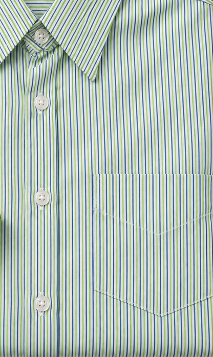 Camisa Hombre Moda Juvenil Modelo 2025 Verde Manga Larga