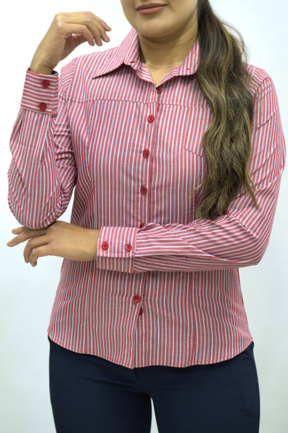 Blusa Manga Larga Modelo - 2050 Rojo