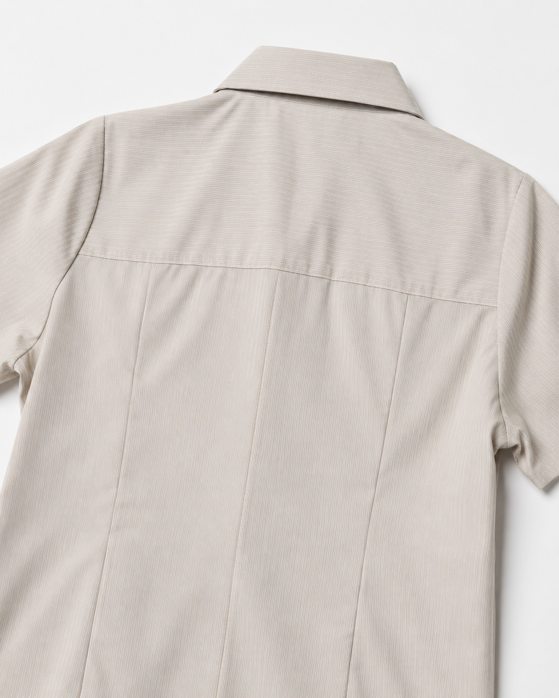 Blusa Manga Corta Modelo - 1529 Gris Rayas