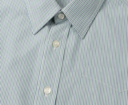 Camisa Hombre Moda Juvenil M774 Verde Manga Larga