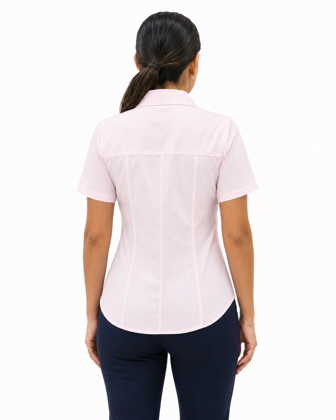 Blusa Manga Corta Modelo - Isabella Rosa