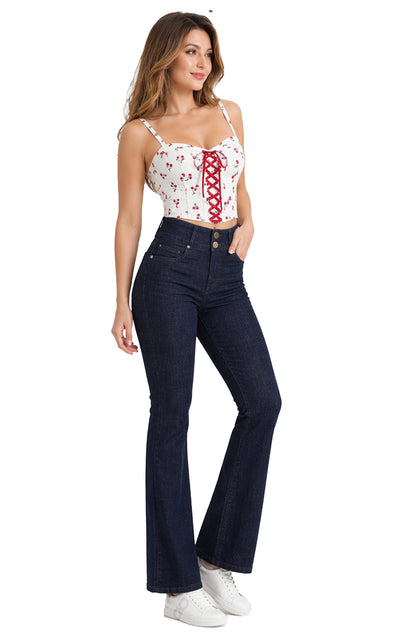 Pantalón De Mezclilla Para Mujer Boot Cut Mod 1095B2-7