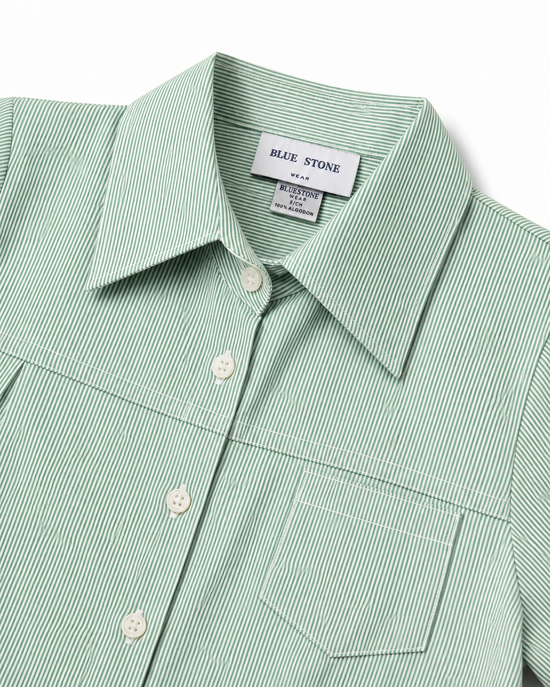 Blusa Manga Corta Modelo - 2026 Verde