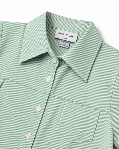 Blusa Manga Corta Modelo - 2026 Verde