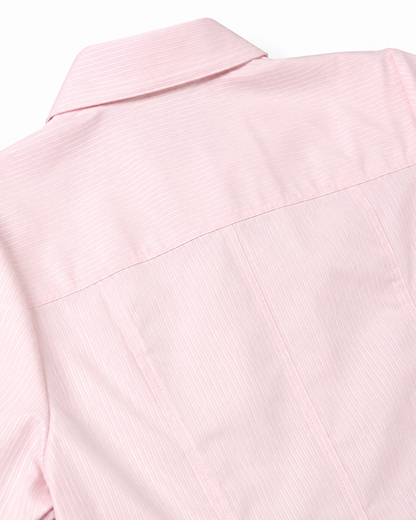 Blusa Manga Corta Modelo - Isabella Rosa