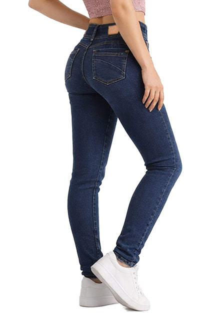 Pantalón De Mezclilla Para Mujer Skinny Mod 1190 Stone