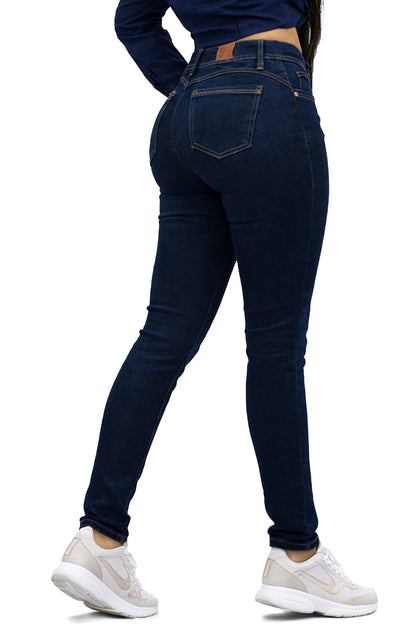 Pantalón De Mezclilla Para Mujer Push Up / Skinny Mod 1188