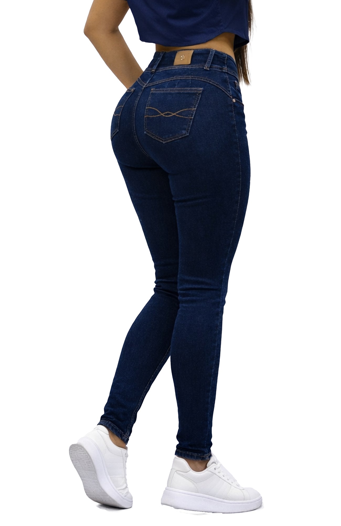 Pantalón De Mezclilla Para Mujer Push Up / Skinny Mod 1191