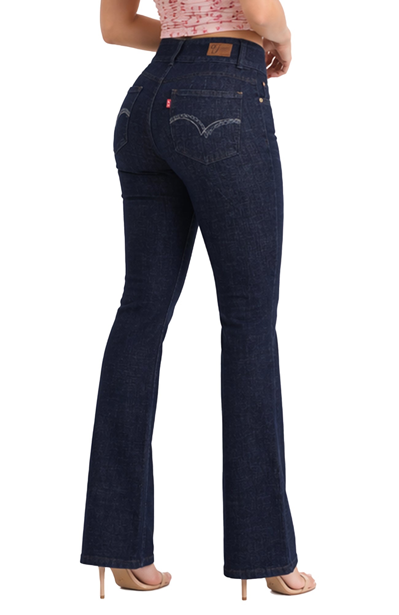 Pantalón De Mezclilla Para Mujer Boot Cut Mod 1095B2-7