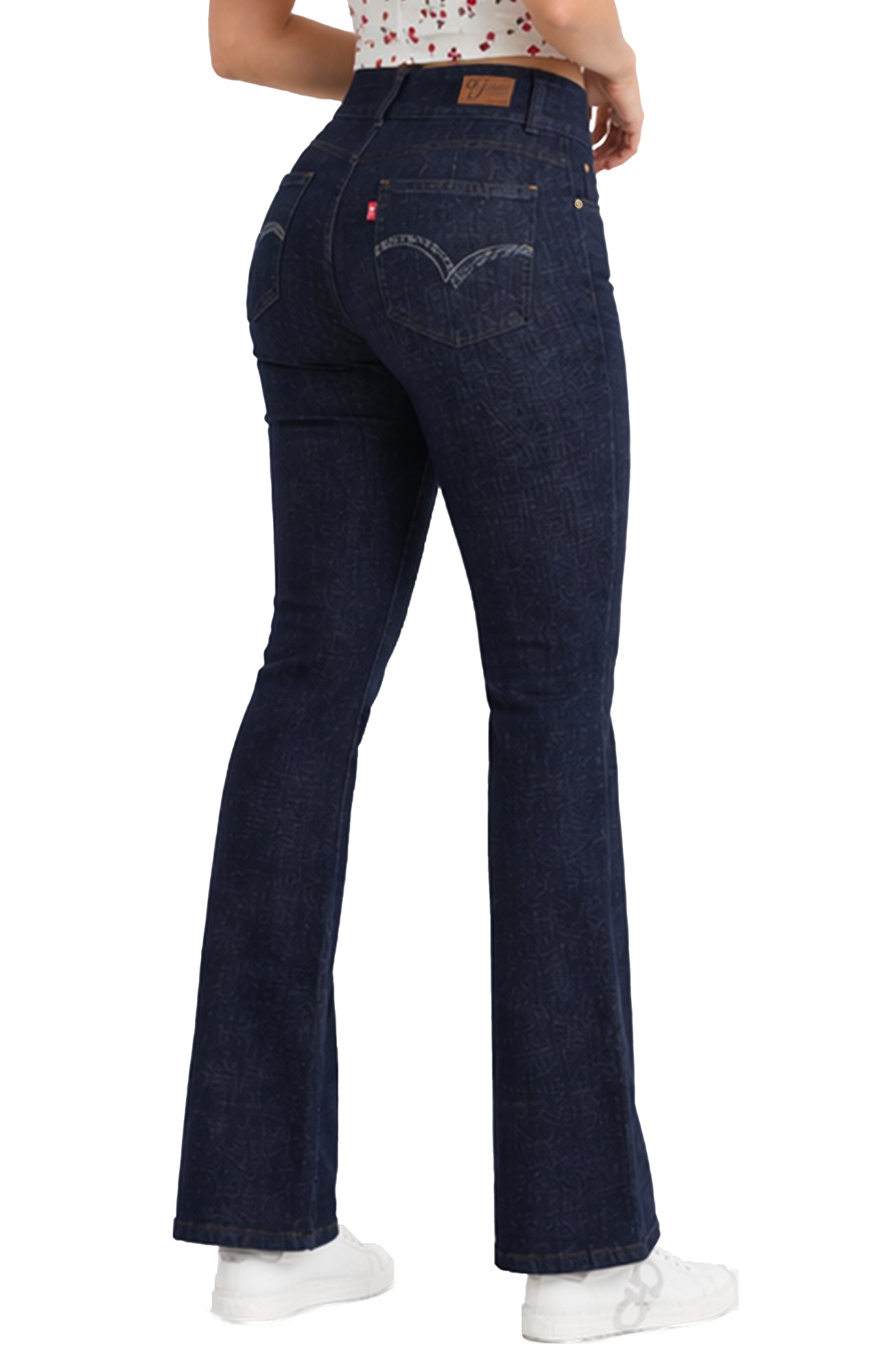 Pantalón De Mezclilla Para Mujer Boot Cut Mod 1095B2-7