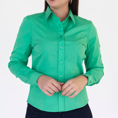 Blusa Manga Larga Modelo - Toscana 03 Verde Limón