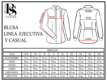 Blusa Manga Larga Modelo - 2017