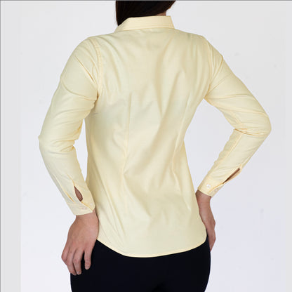 Blusa Manga Larga Modelo - Oxford Hindú Amarillo