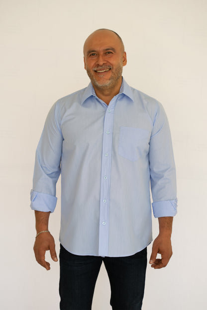 Camisa Manga Larga Hombre Modelo A-20