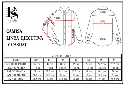 Camisa Hombre Moda Juvenil Modelo F-1012