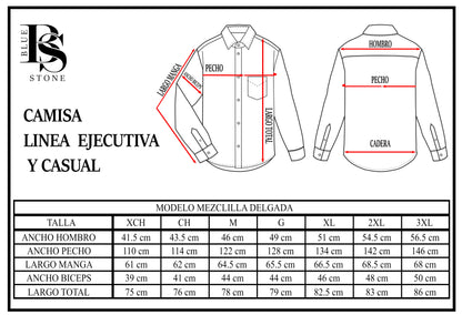 Camisa Hombre Moda Juvenil Mezclilla Delgada